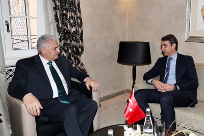 Οι ελληνοτουρκικές σχέσεις στο επίκεντρο της συνάντησης του Μητσοτάκη με τον Τούρκο πρωθυπουργό, B. Yildirim