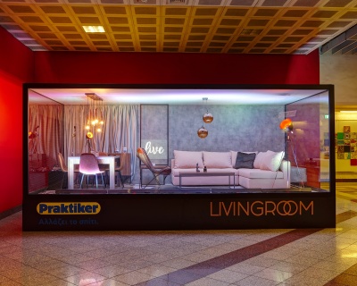Η Praktiker Hellas «Αλλάζει το σπίτι» με ένα Pop Up Showroom στο μετρό του Συντάγματος