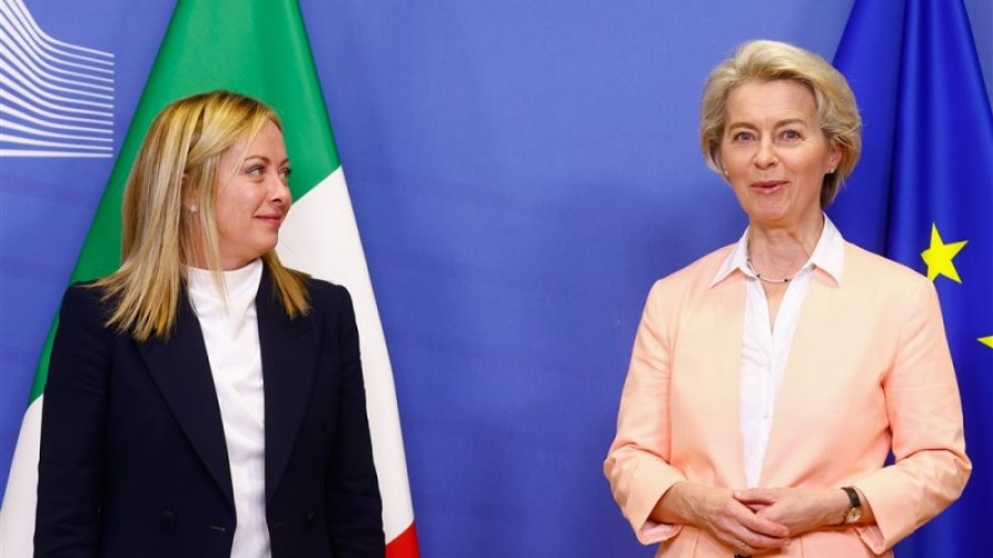 «Νίκη της Meloni» το προσχέδιο που συμφωνήθηκε στην Σύνοδο Κορυφής για το μεταναστευτικό σύμφωνα με τις διαρροές