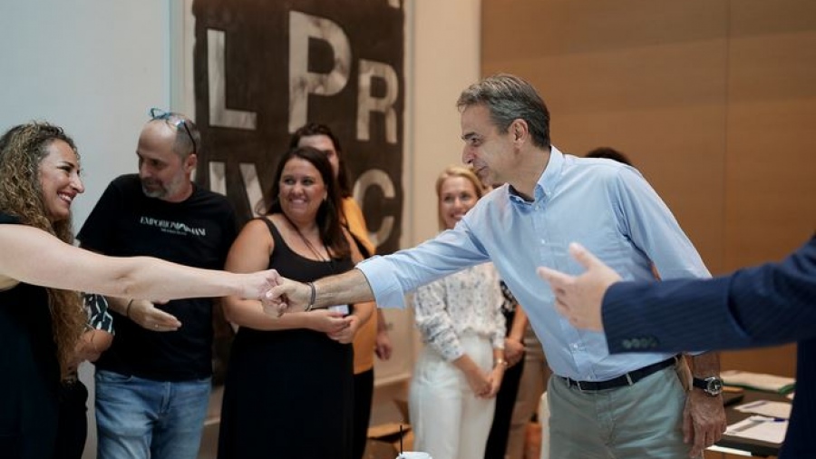 Στις «Ημέρες Καριέρας» της ΔΥΠΑ στη Θεσσαλονίκη ο Μητσοτάκης – Τι συζήτησε