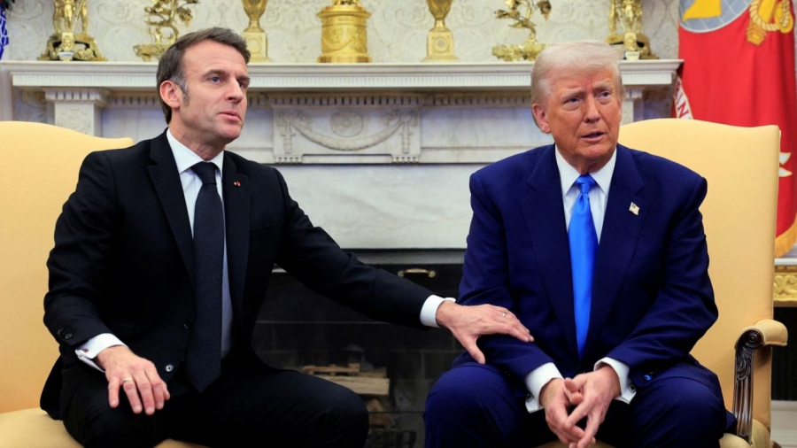 Απόλυτο τρολάρισμα - Ο Trump μιμείται τη φωνή του Macron (vid)