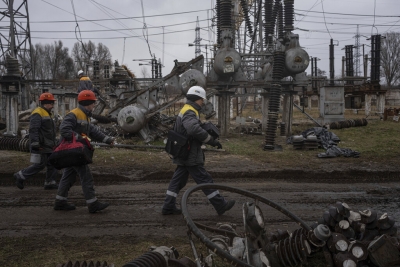 Ουκρανία: Εκτός συστήματος πολλοί θερμοηλεκτρικοί σταθμοί – Παραμένει η έλλειψη ενέργειας