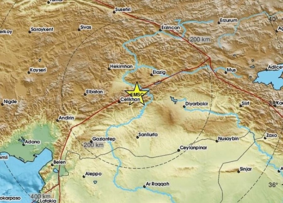 Σεισμός 5,2 Ρίχτερ στην Τουρκία