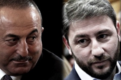 Φραστικό επεισόδιο Ανδρουλάκη - Cavusoglou στο Ευρωπαϊκό Κοινοβούλιο