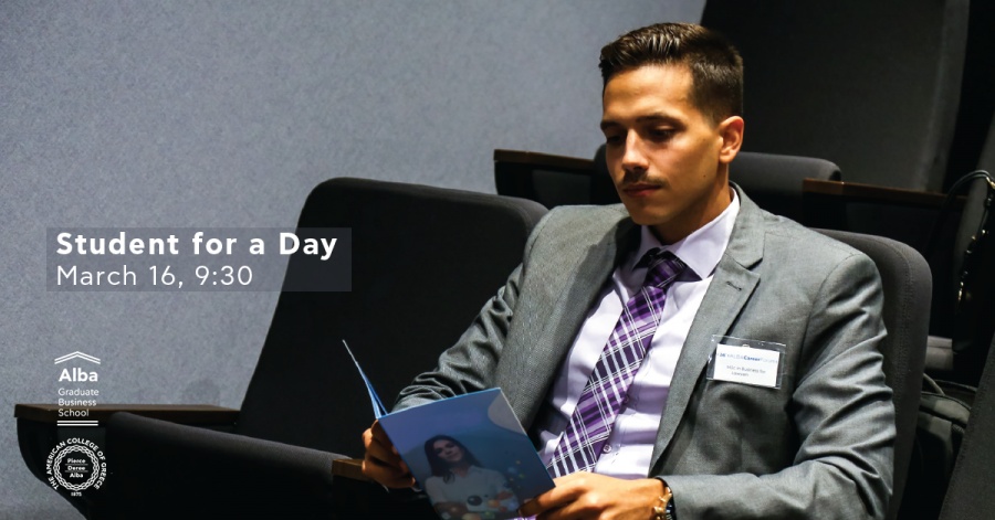 Student for a Day: Μία «Business Unusual» εμπειρία για τους μελλοντικούς φοιτητές του Alba!