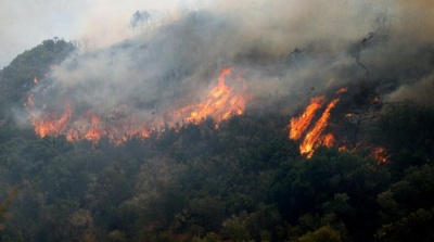 Υπό μερικό έλεγχο η πυρκαγιά στην περιοχή Μέλαμπες Ρεθύμνου