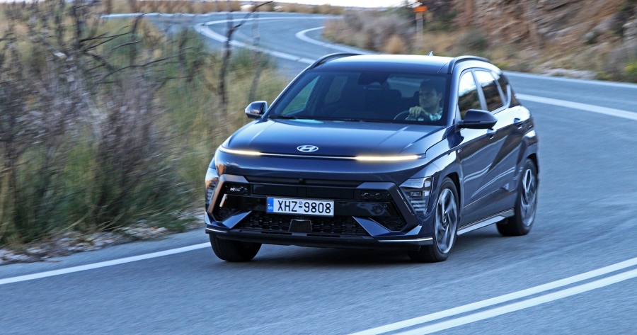 Δοκιμάζουμε το ολοκληρωμένο Hyundai Kona 1.6 Hybrid 129 PS 6DCT N Line