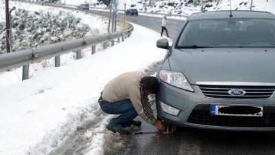 Σε ποιες περιοχές της Κορινθίας είναι απαραίτητες οι αντιολισθητικές αλυσίδες