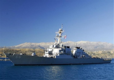 Στο λιμάνι της Λάρνακας το αμερικανικό αντιτορπιλικό USS Gonzalez