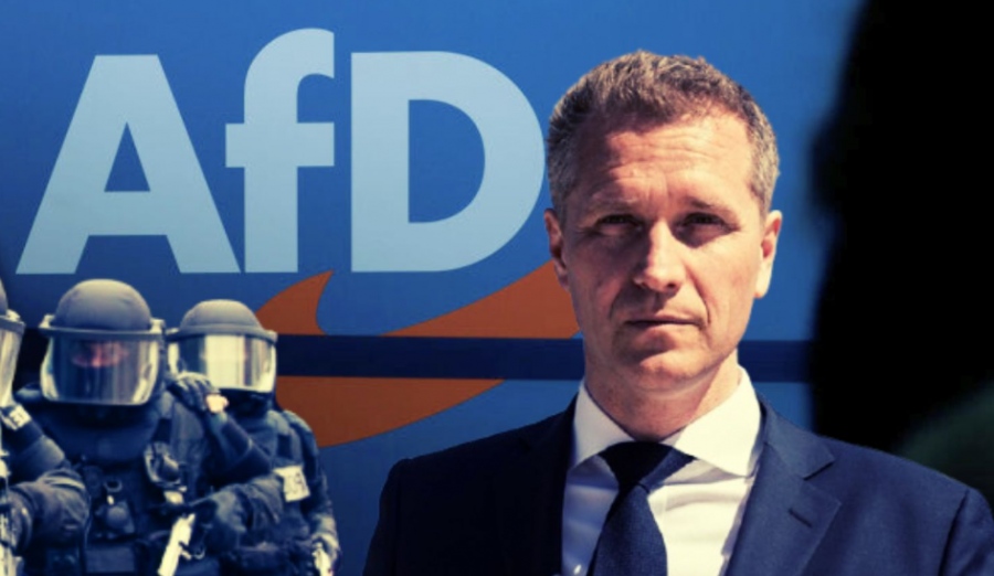 Πρωτοφανής πολιτική δίωξη στη Γερμανία κατά ευρωβουλευτή του AfD -  Έκαναν 22 εφόδους  σε ιδιωτικό χώρο του