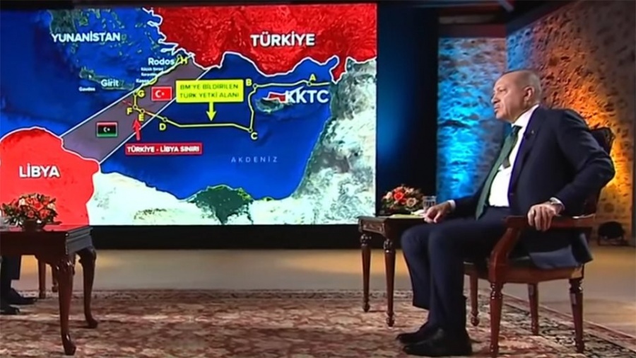 Στο ζενίθ η τουρκική προκλητικότητα - O Erdogan στέλνει σεισμογραφικό στις περιοχές που συμφώνησε με τη Λιβύη
