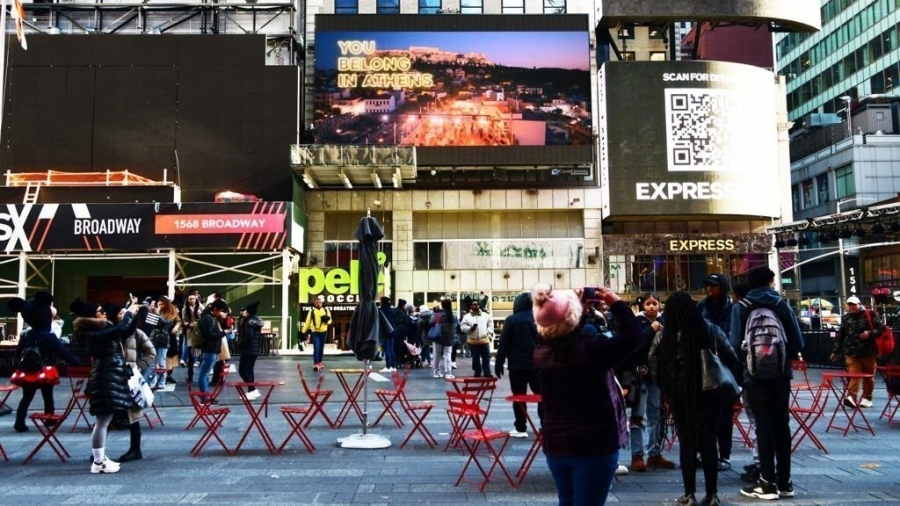 Η Αθήνα στην Νέα Υόρκη και το Λονδίνο: Η τουριστική καμπάνια του Δήμου Αθηναίων «ταξιδεύει» την πρωτεύουσα