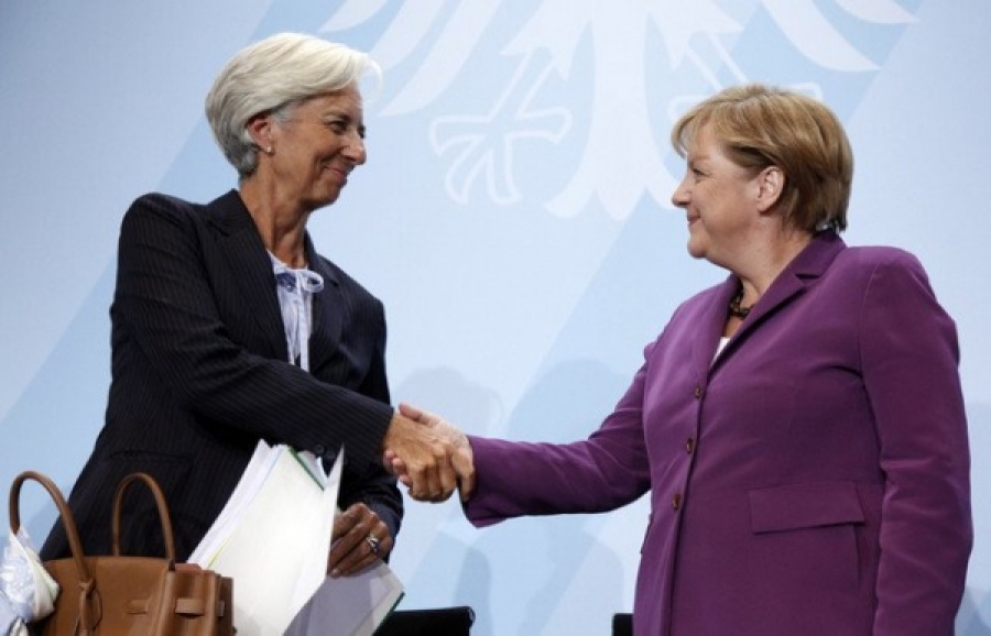 Συνάντηση Merkel – Lagarde στο Βερολίνο για το ελληνικό χρέος - Merkel: Βελτιώνεται η κατάσταση στην Ελλάδα