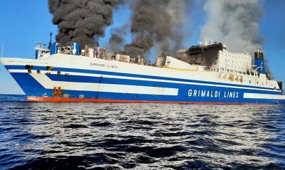 Euroferry Olympia: Εντοπίστηκε ένας Έλληνας οδηγός νεκρός στο φλεγόμενο πλοίο – Δέκα οι αγνοούμενοι