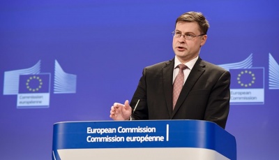 Στην Αθήνα ο Dombrovskis στις 14 - 15/6 - Μπαράζ συναντήσεων με Τσίπρα - Τσακαλώτο - Στουρνάρα