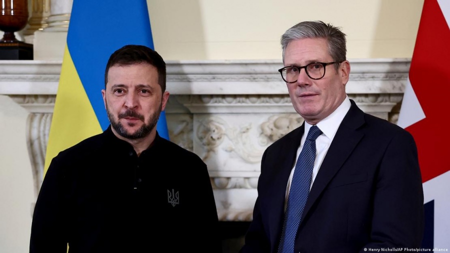 Zelensky στο Λονδίνο: Το προσχέδιο ειρήνης στο επίκεντρο