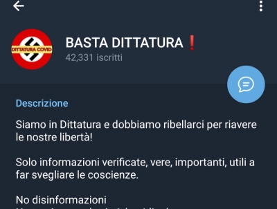 Άρχισαν οι συλλήψεις αντιεμβολιαστών στην Ιταλία - Επεκτείνεται η ομάδα Basta Dittatura