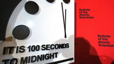 ΗΠΑ: Το Ρολόι της Αποκάλυψης... έδειξε πως απέχουμε μόλις 100 δευτερόλεπτα από την... καταστροφή