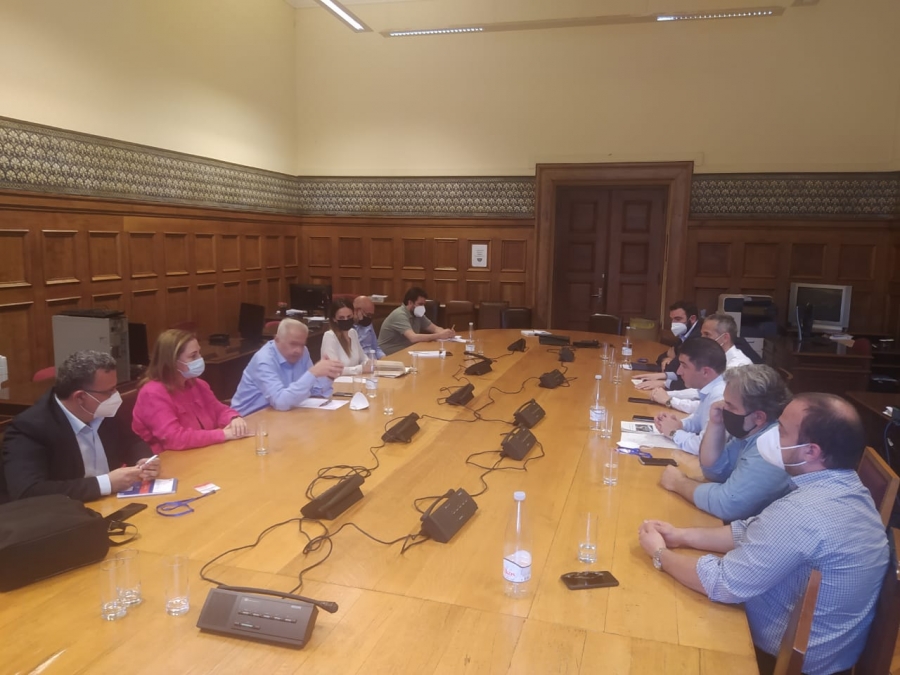 Συνάντηση εκπροσώπων της Κ.Ο. του ΣΥΡΙΖΑ με τον Σύλλογο Εργαζομένων στις Υπηρεσίες της Τράπεζας Πειραιώς