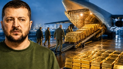 Αποκάλυψη σοκ: Ο Zelensky άδειασε τα ταμεία της Ουκρανίας – Με μυστική πτήση 27,3 τόνοι χρυσού σε άγνωστο προορισμό