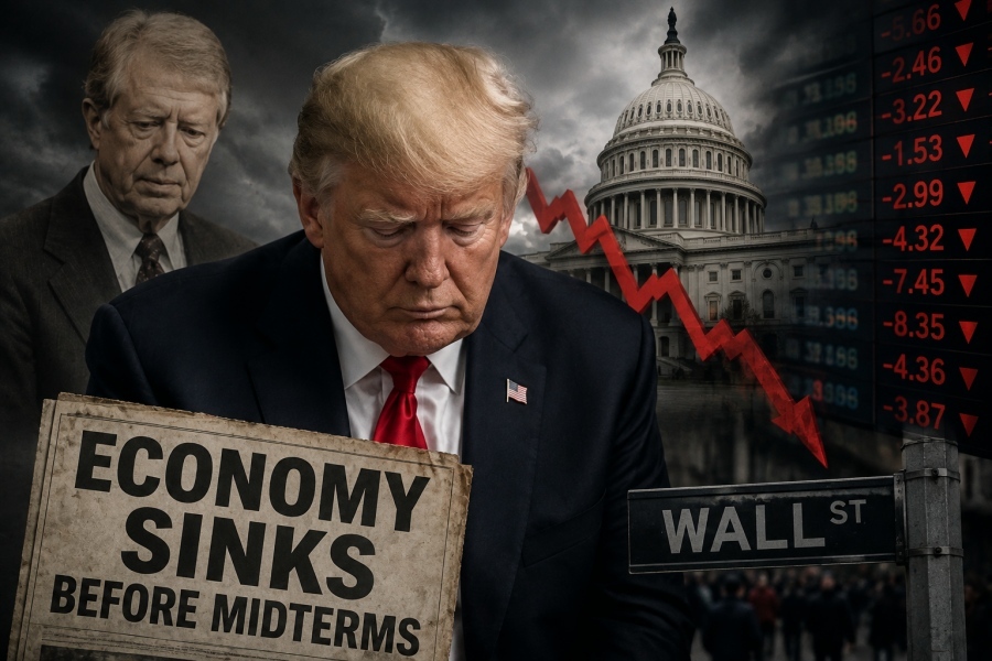 Iran lured Trump into a trap, just like Carter - Economy sinks ahead of midterms