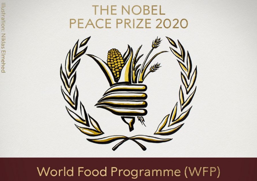 Στο Παγκόσμιο Επισιτιστικό Πρόγραμμα του ΟΗΕ το Νόμπελ Ειρήνης 2020
