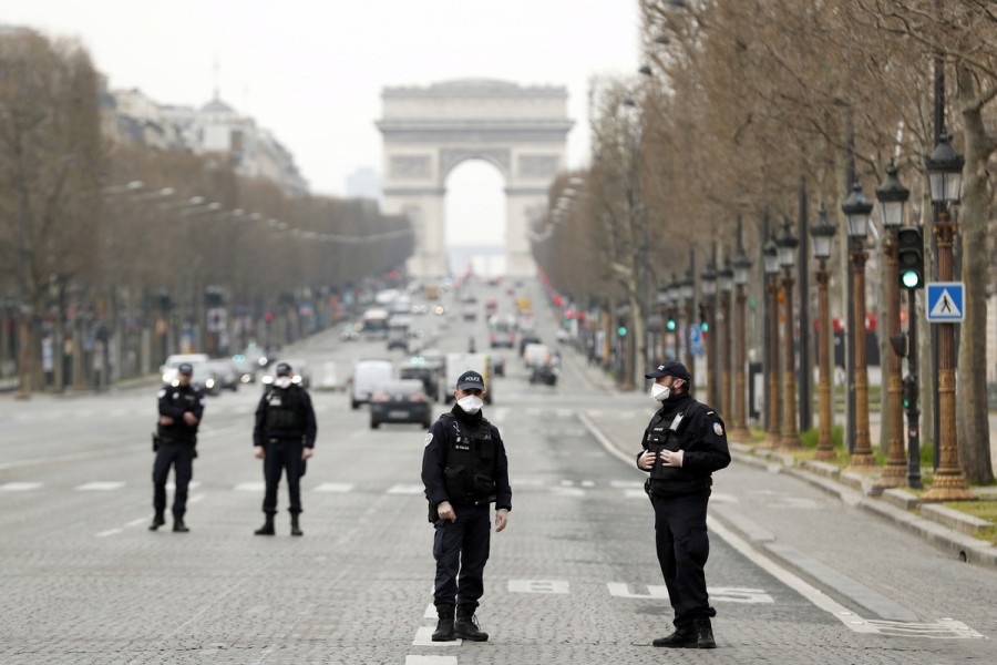 Γαλλία: Επιβραδύνεται η πορεία του κορωνοϊού - Στους 44 νεκροί το τελευταίο 24ωρο