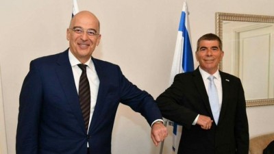 Οι εξελίξεις σε Ανατολική Μεσόγειο και Μέση Ανατολή στο επίκεντρο της συνάντησης Δένδια - Ashkenaz