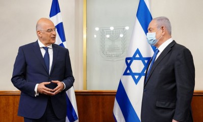 Netanyahu σε Δένδια: Ελλάδα και Ισραήλ έχουν κοινά συμφέροντα στην Ανατολική Μεσόγειο