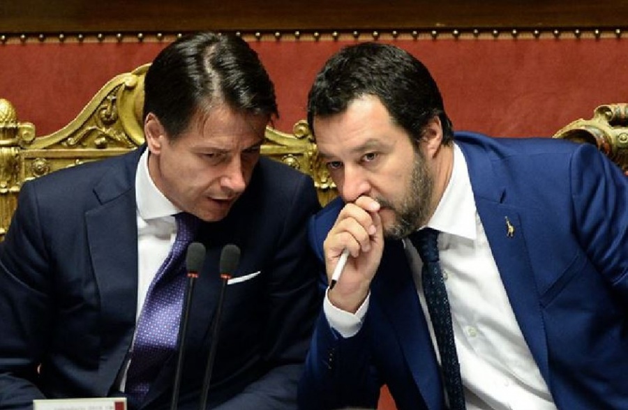 Παραίτηση Conte με βολές κατά Salvini - Σε σφοδρή κρίση η Ιταλία - Salvini: Δεν θα υπακούω συνεχώς στις επιταγές των Βρυξελλών