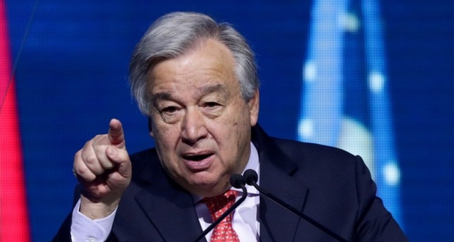 Μήνυμα Guterres (ΟΗΕ): Μαζί ας δώσουμε ώθηση στην ευημερία των λαών του κόσμου