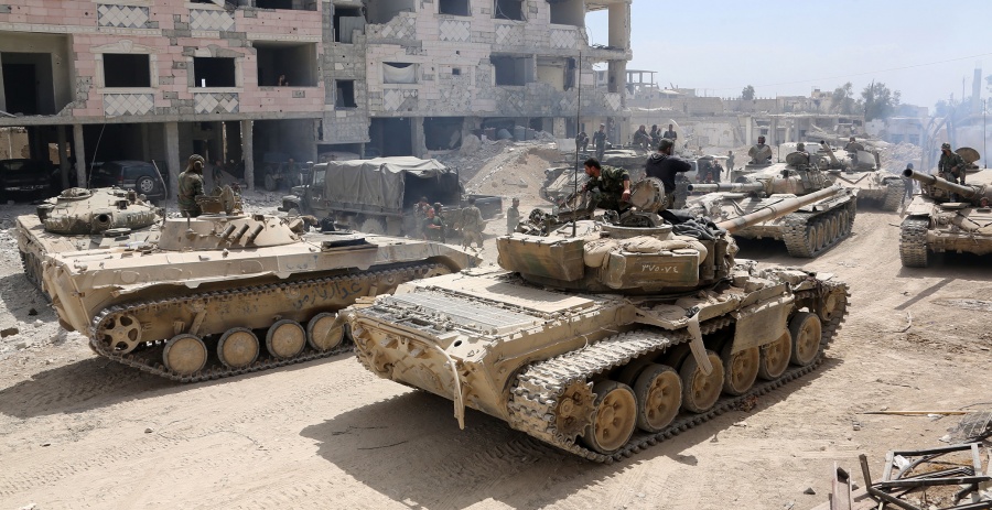 Με αργό ρυθμό η προέλαση των Συριακών Δημοκρατικών Δυνάμεων - Αντιμετωπίζουν πυρά και ναρκοπέδια του ISIS