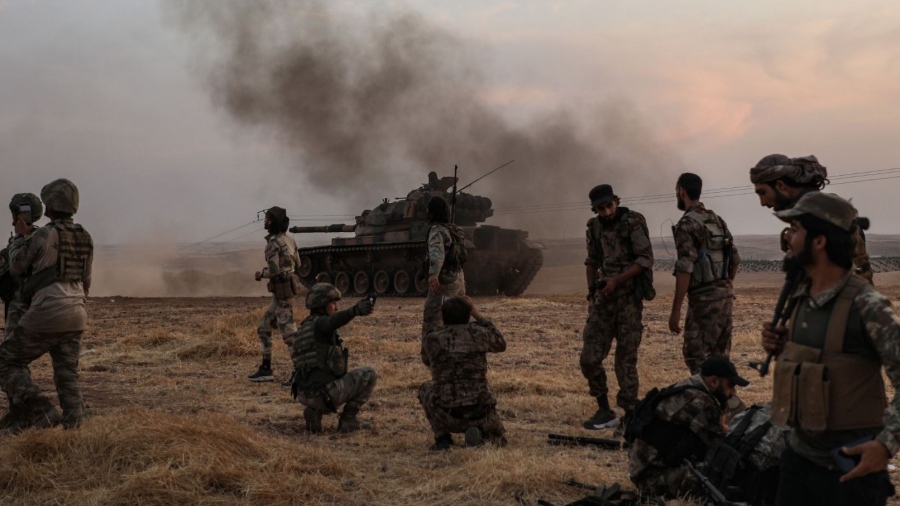 Συρία: Εννέα στρατιώτες νεκροί από επίθεση τζιχαντιστών του Ισλαμικού Κράτους