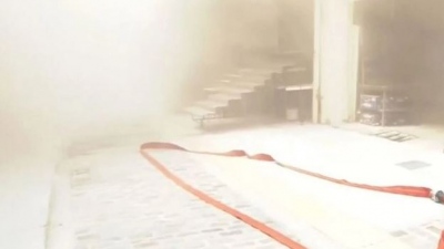 Θεσσαλονίκη: Βελτιωμένη η εικόνα της φωτιάς σε κατάστημα στο Καπάνι - Στο νοσοκομείο τρεις πυροσβέστες