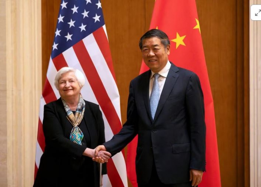 Υποκύπτει η Yellen στις πιέσεις των αμερικανικών κολοσσών που δεν θέλουν «αποσύνδεση» από την Κίνα