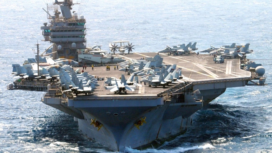 Unprecedented strike: Iran hits USS Abraham Lincoln with four ballistic missiles, “we will sink it”