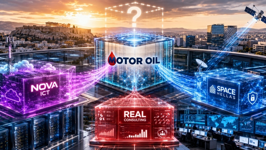 New IT giant from Motor Oil – NOVA ICT, Space Hellas, and Real Consulting on merger course