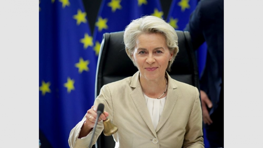 H von der Leyen επικοινώνησε με την Ιταλίδα πρωθυπουργό Giorgia Meloni