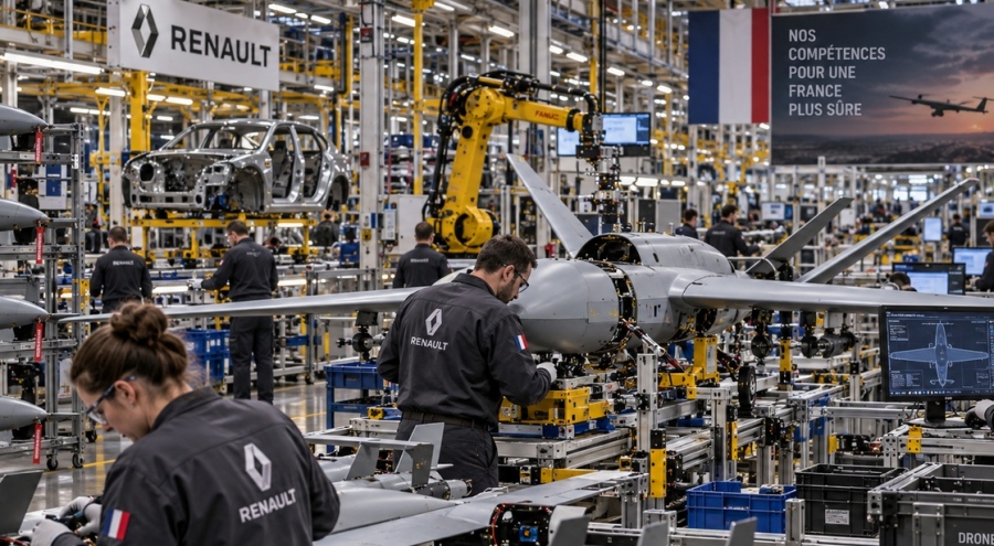 Εντυπωσιακή στροφή στη Γαλλία – Η Renault εγκαταλείπει τα αυτοκίνητα και κατασκευάζει drones