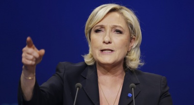 Δημοσκόπηση στη Γαλλία: Πρώτη η Le Pen με 24% - Στο 22% ο Macron