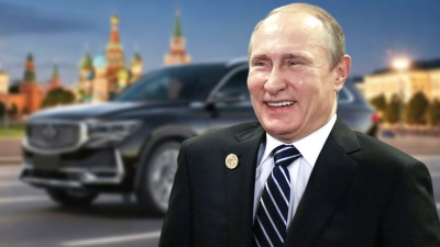 «Στείλτε το σε μουσείο» - O Putin έκανε test drive στο νέο Volga K50