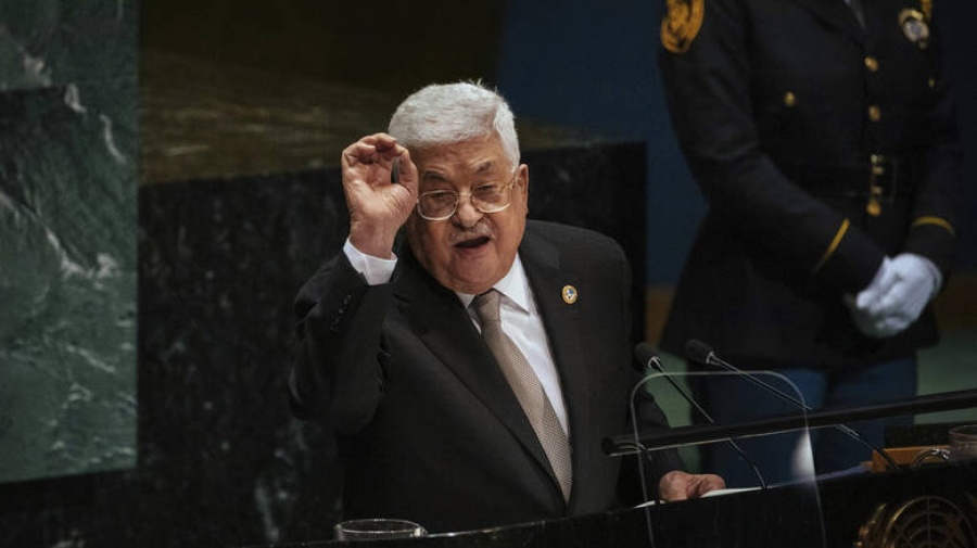 Ο Παλαιστίνιος πρόεδρος απειλεί να τερματίσει όλες τις συμφωνίες με το Ισραήλ