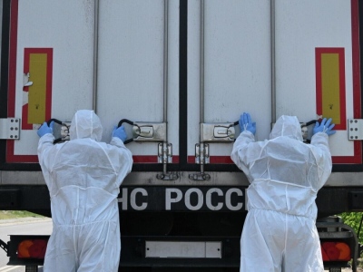 Russia and Ukraine exchanged bodies of fallen soldiers