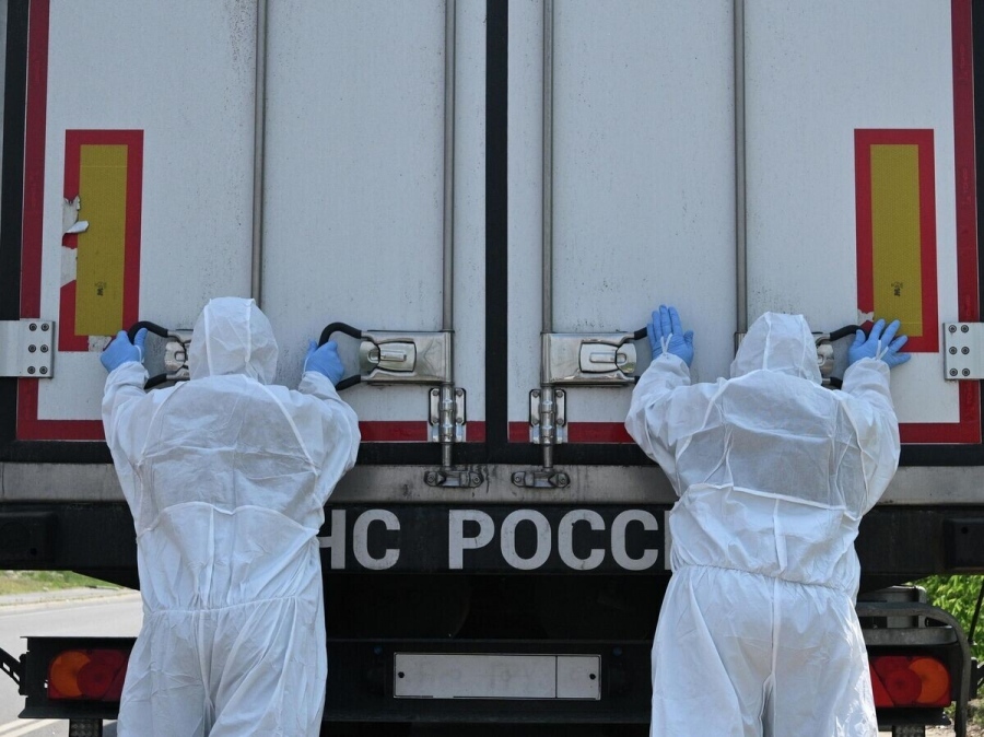 Russia and Ukraine exchanged bodies of fallen soldiers