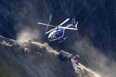 Άλπεις: Συντριβή τουριστικού ελικοπτέρου - Τρεις νεκροί και τρεις τραυματίες