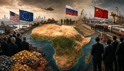 Africa shifts masters as Russian arms replace French influence