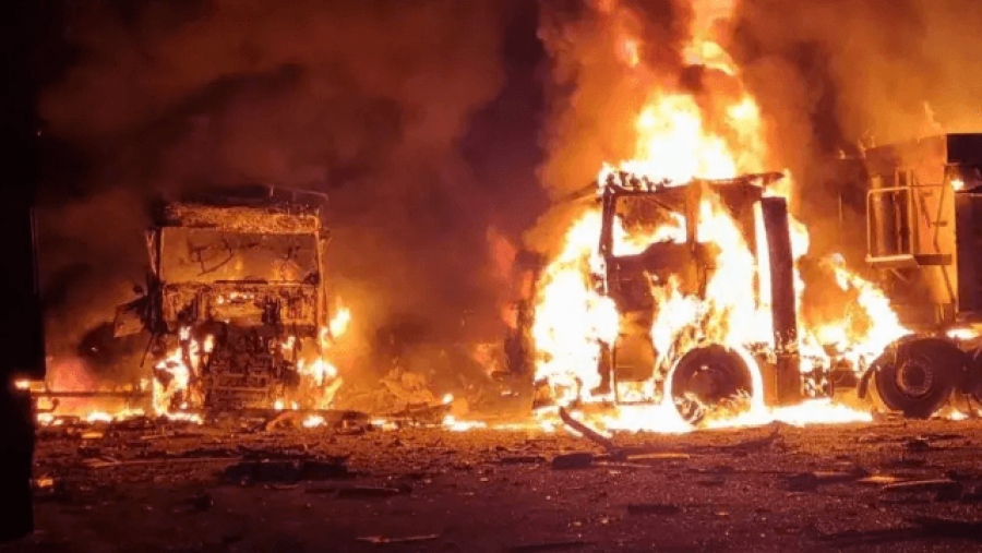 Ο διάδρομος του Δούναβη στις φλόγες: Οι Ρώσοι βομβάρδισαν τη ζωτική ουσία της Ουκρανίας - Όλα στην πυρά