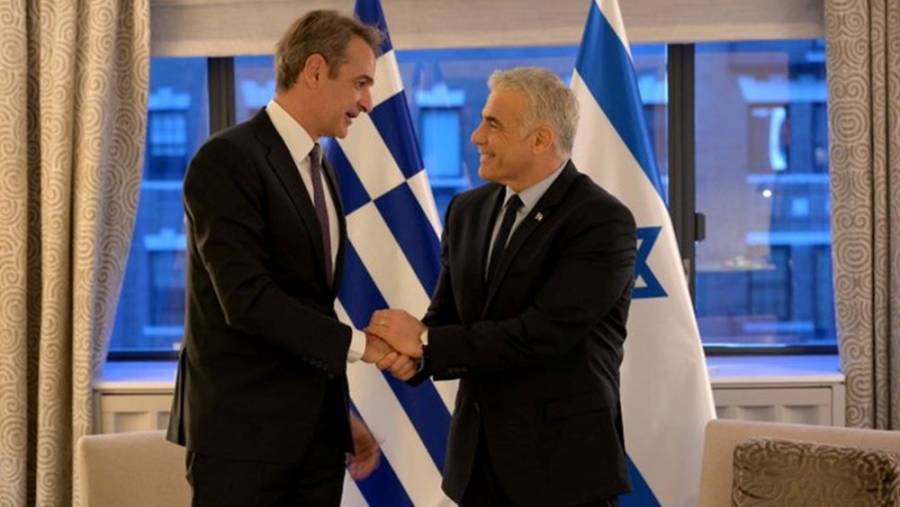 Lapid: Ελλάδα και Ισραήλ θα εμβαθύνουν τους δεσμούς φιλίας