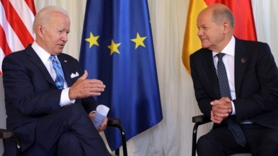 Scholz - Biden: Συζήτησαν τηλεφωνικά την επίσκεψη του καγκελάριου στην Κίνα και τον πόλεμο στην Ουκρανία