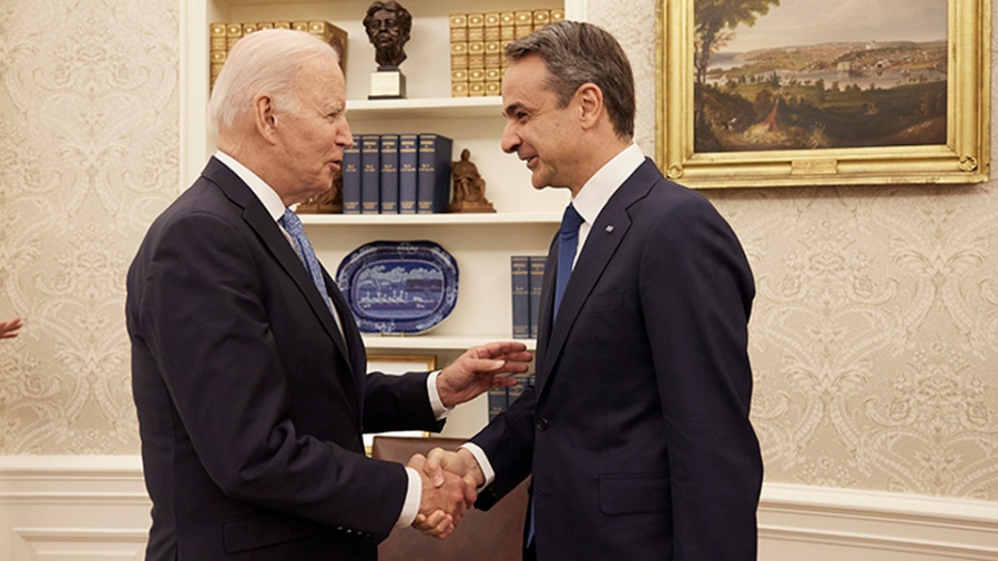 Συγχαρητήρια Biden (ΗΠΑ) σε Μητσοτάκη: Ανυπομονώ να συνεχίσουμε τη στενή συνεργασία μας